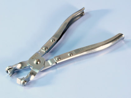 PLIERS FOR LOCKING IRON CLAMP